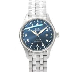 IWC Pilot Watch Mark 18 Petit Prince IW327004 Men's Date Blue Dial Automatic Winding International Company
