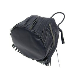 J&M Davidson Carnival Women's Leather Shoulder Bag Dark Navy