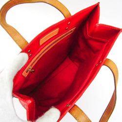 Louis Vuitton Monogram Vernis Reade MM M91086 Women's Handbag Rouge