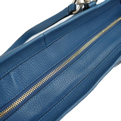 COACH Chicago Ellis tote bag 33961 leather blue gold hardware shawl shoulder