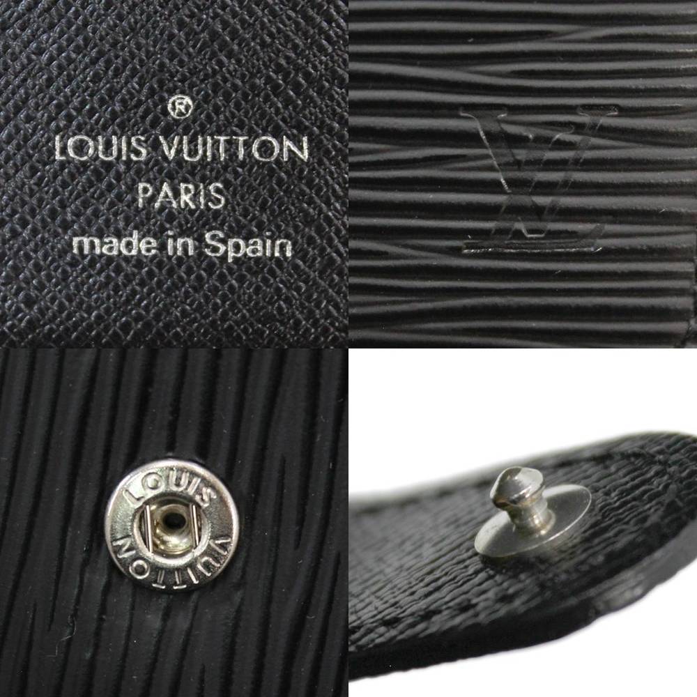 LOUIS VUITTON Louis Vuitton Agenda PM Epi Noir R20072 CA5027
