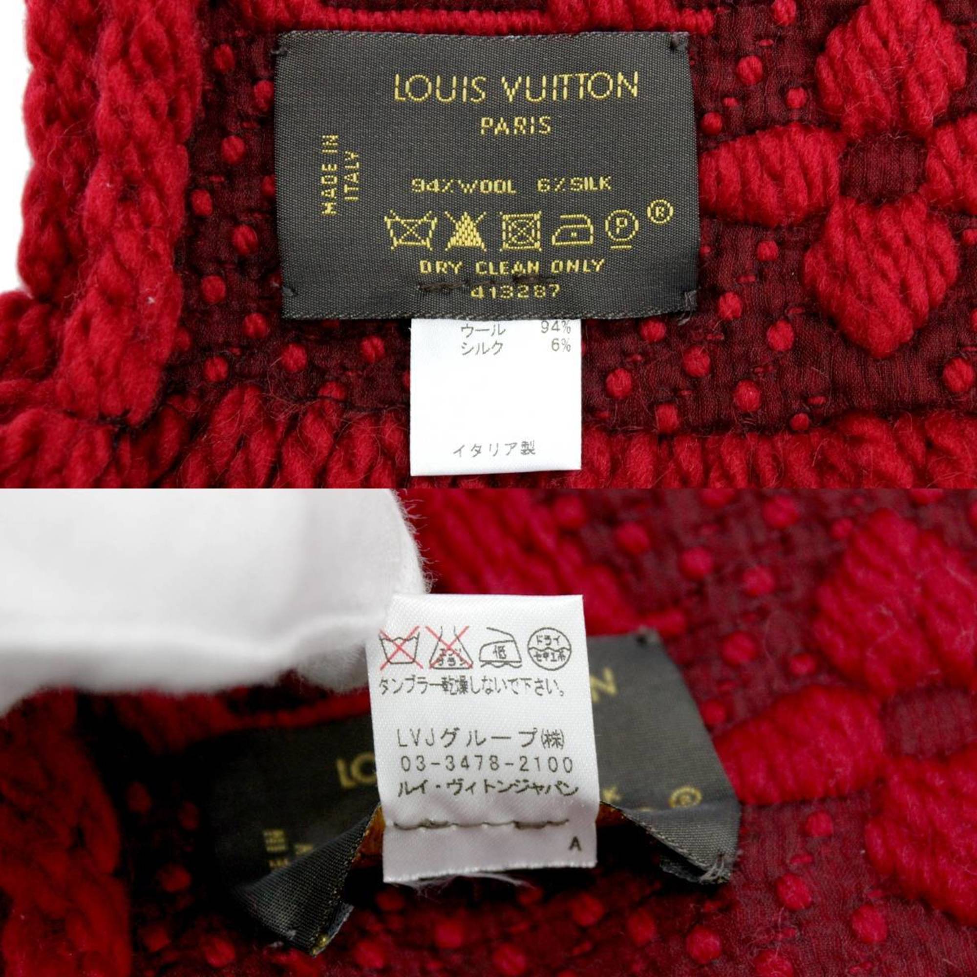 LOUIS VUITTON Louis Vuitton Escharpe Mania muffler M72432