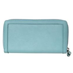 GUCCI Gucci bamboo long wallet turquoise 658634