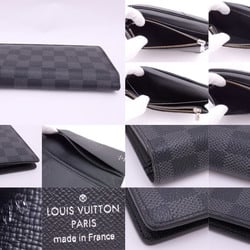 Louis Vuitton Bifold Long Wallet Damier Graphite Portefeuille