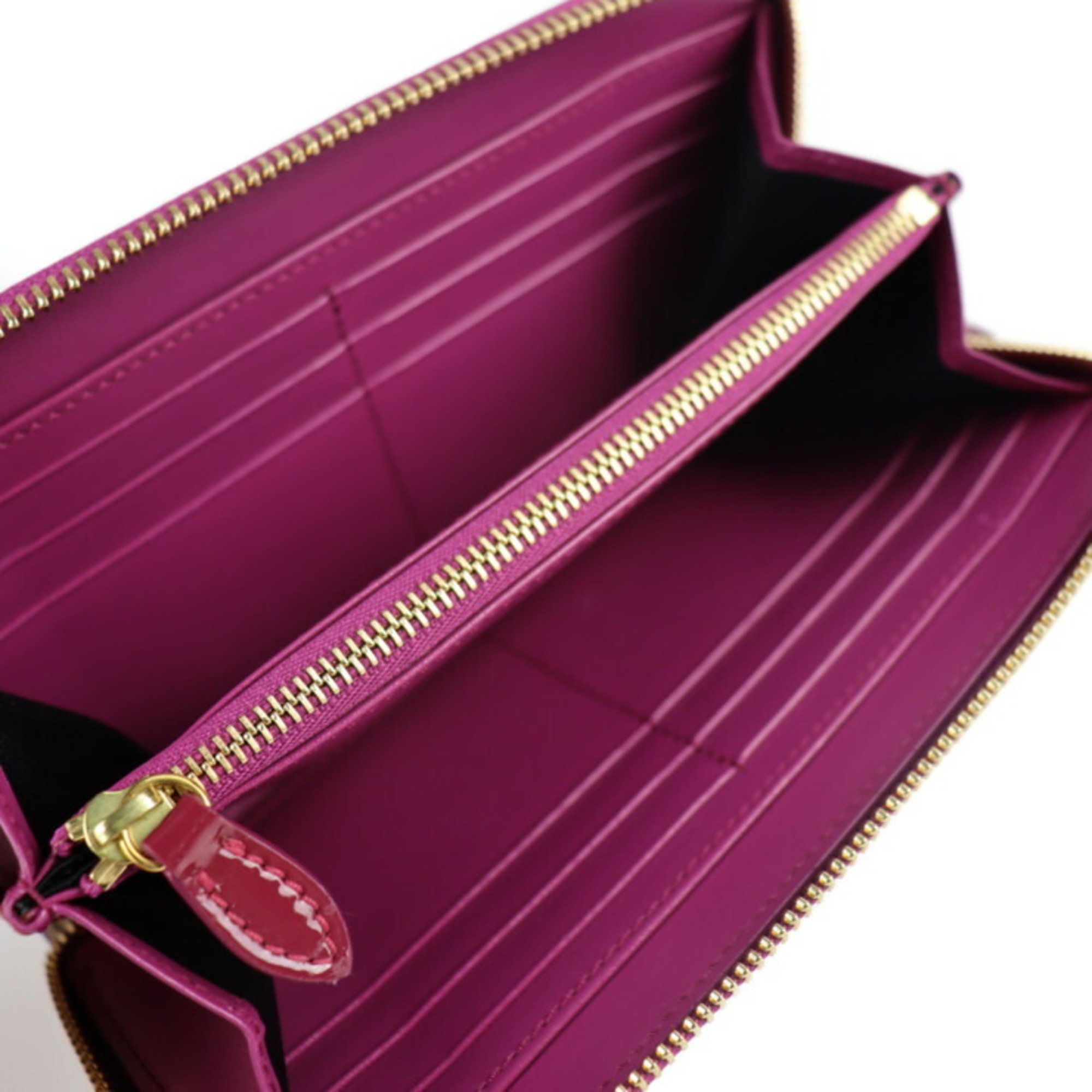Burberry Prorsum Long Wallet 3973470 Leather Multicolor Round Zipper
