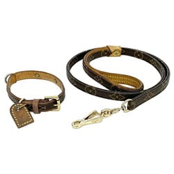 Louis Vuitton Monogram PM Dog Collar - Brown Pet Accessories