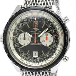 BREITLING Navitimer Chronomat Steel Leather Automatic Mens Watch 1808 BF556888