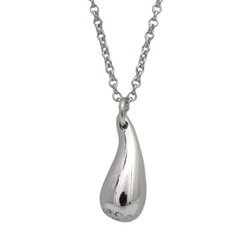 Tiffany Teardrop Necklace Silver Elsa Peretti Ag 925 TIFFANY&Co. Drop Pendant Top Women's