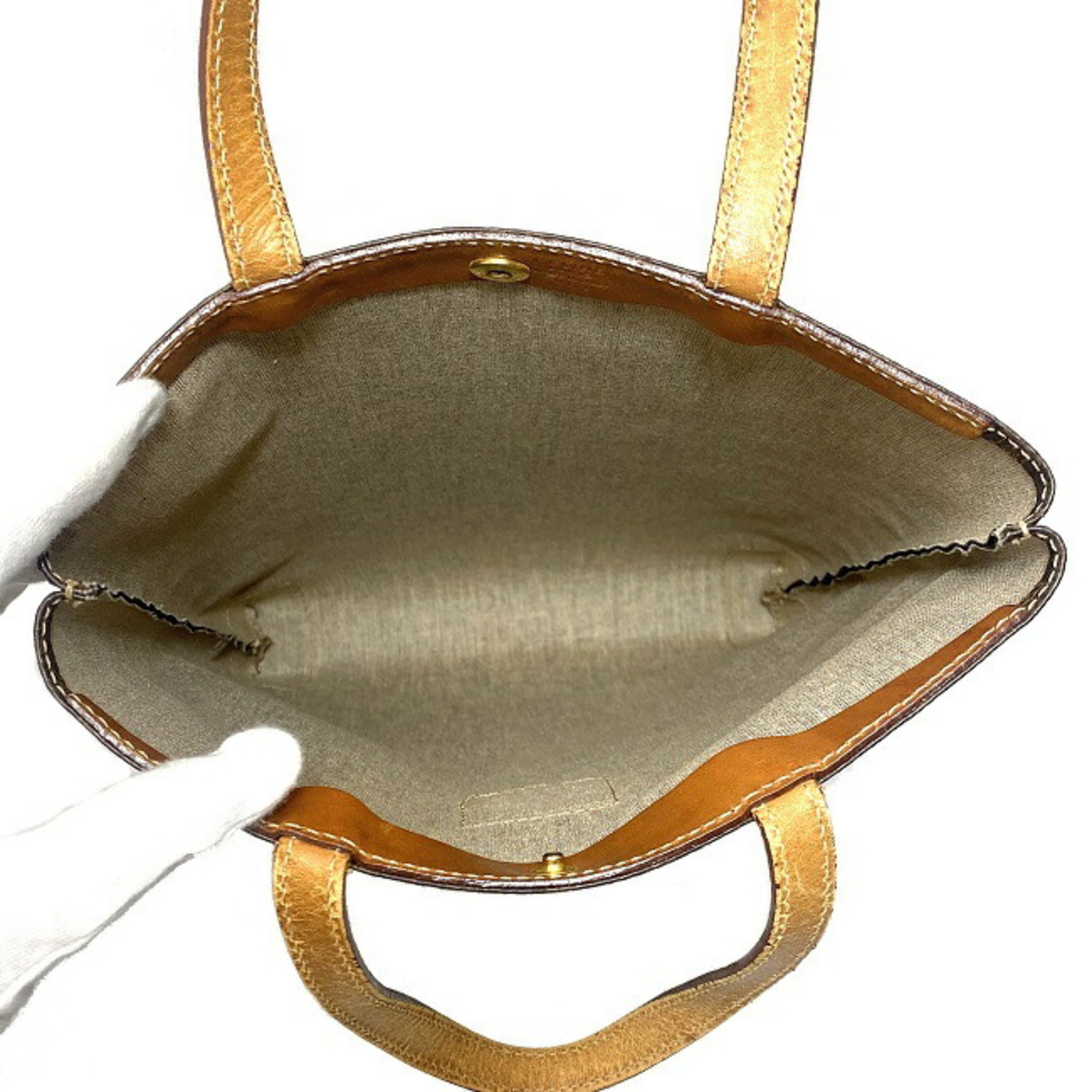 Celine Handbag Brown Macadam M171PVC Leather CELINE Women's Tote Bag