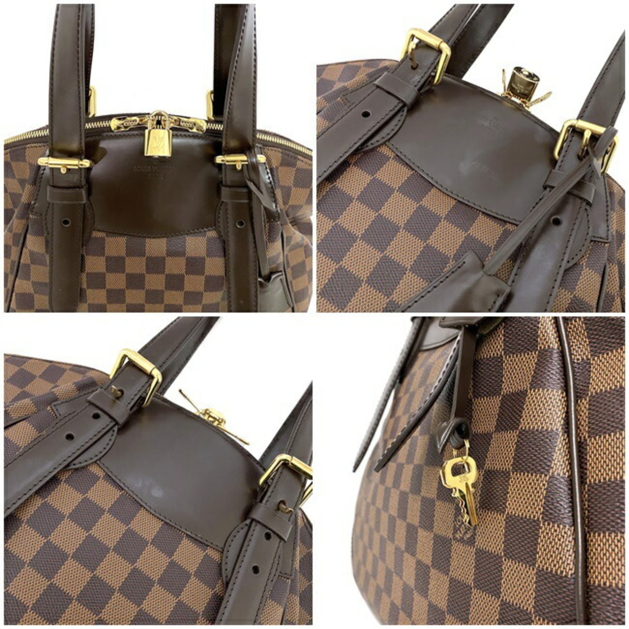 Louis Vuitton Tote Bag Verona MM Brown Gold Damier Ebene N41118 DU3170 LOUIS VUITTON Handbag Women's LV