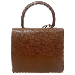 Loewe handbag Barcelona brown leather LOEWE bag flap ladies square