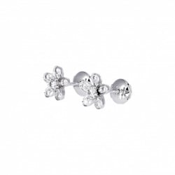 Van Cleef & Arpels Socrates Earrings K18WG White Gold