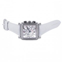 Franck Muller FRANCK MULLER Conquistador Cortez chronograph 10000CCD silver dial watch men's