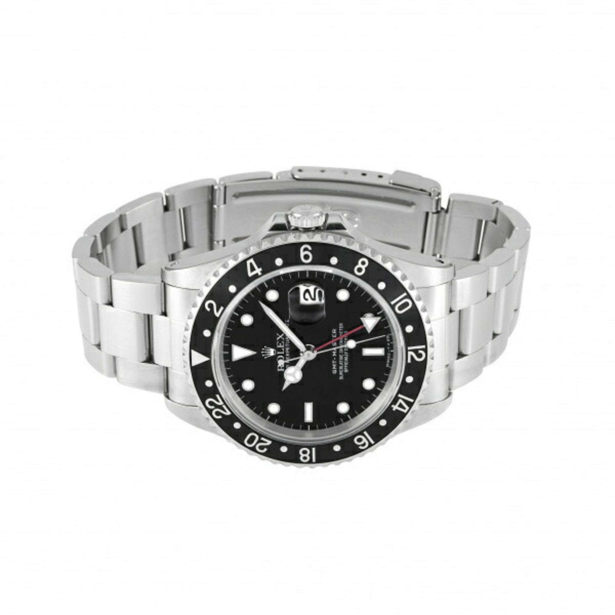 Rolex ROLEX GMT master 16700 black dial watch men