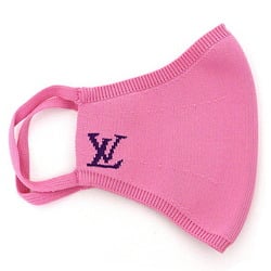 LOUIS VUITTON Louis Vuitton Mask Maille Cover Nylon Silk Pouch MP3087 Pink