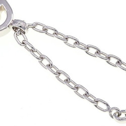 Cartier bag charm C2 key ring T1220148 silver metal women's holder