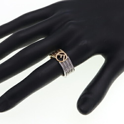 Fendi ring F is 8AG796 gold silver metal S size 11.5 combination men's women's FENDI