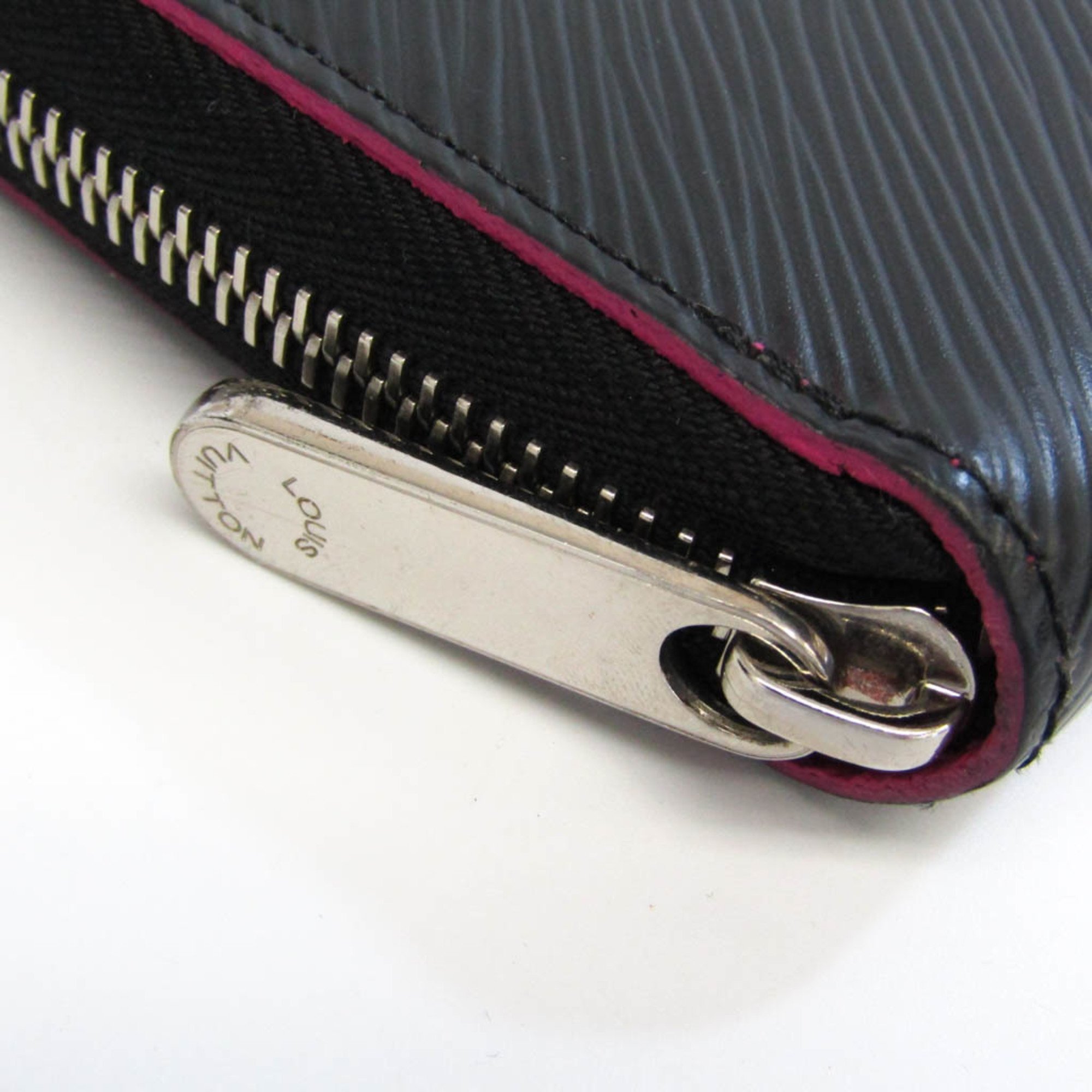 Louis Vuitton Epi Zippy-wallet M64838 Women's Epi Leather Long Wallet (bi-fold) Hot Pink,Noir