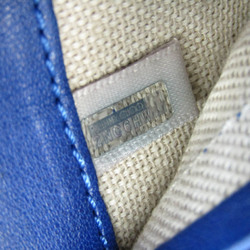 Jimmy Choo Philippa 0C3867 Women's Leather Studded Long Wallet (bi-fold) Blue,Navy