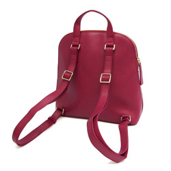 Furla Piper Women's Leather Backpack Rose Red