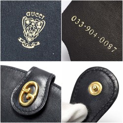 Gucci Black Vintage 6 Key Holder