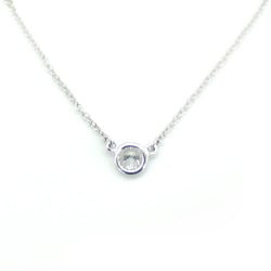 TIFFANY & Co. Tiffany Elsa Peretti Diamond by the Yard Single Pendant Pt950