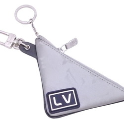Louis Vuitton Key Case Monogram Satellite Portocre Pouch Ring Gray x Navy  Nylon Silver Hardware Men's MP2217