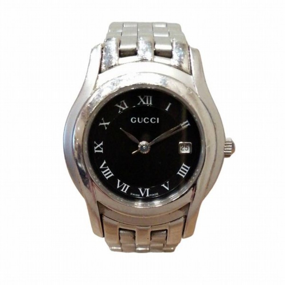 Gucci GUCCI 5500L quartz black dial watch ladies | eLADY Globazone