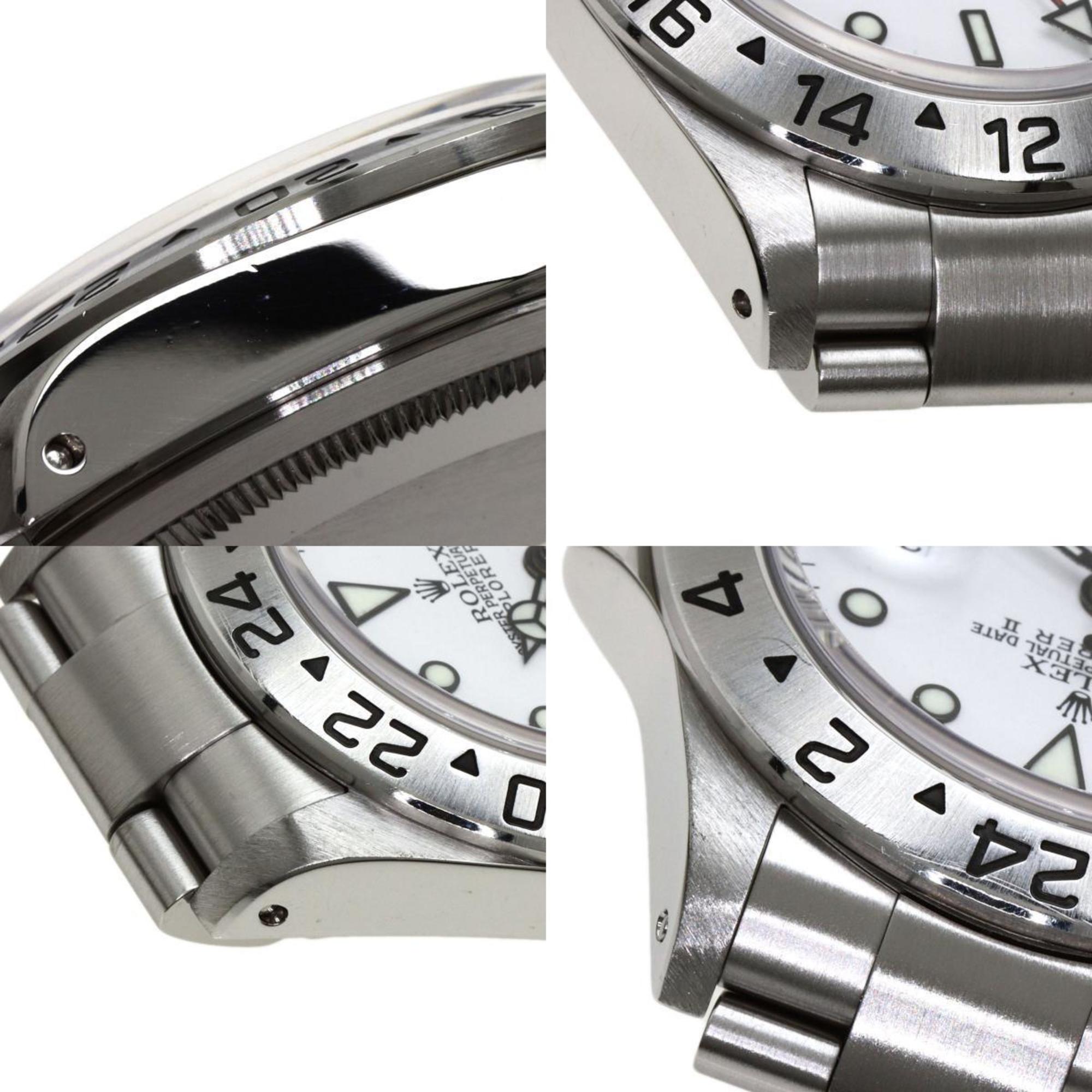 Rolex 16570 Explorer 2 Watch Stainless Steel SS Men's ROLEX