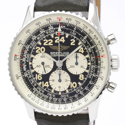 Polished BREITLING Navitimer Cosmonaute Hand-Winding Mens Watch A12022 BF557373