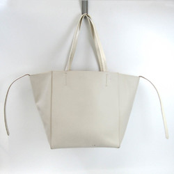 Celine Caba Phantom Small Women's Leather Tote Bag Off-white