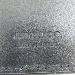 Jimmy Choo CASEY PKJ J000128384001 Women,Men Leather Coin Purse/coin Case Black