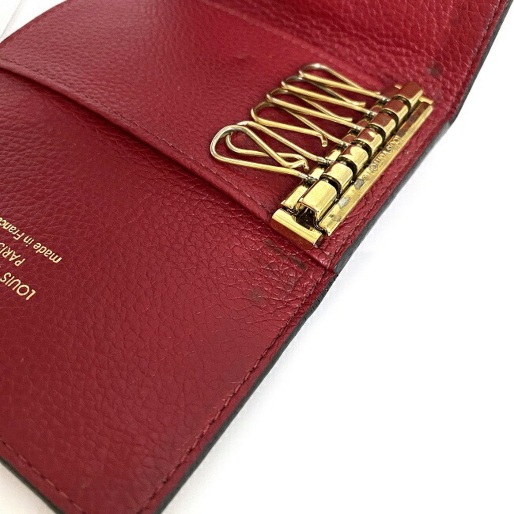 Louis Vuitton Monogram Empreinte Multicle 6 M63708 Women's Monogram  Empreinte Key Case Sacrlet