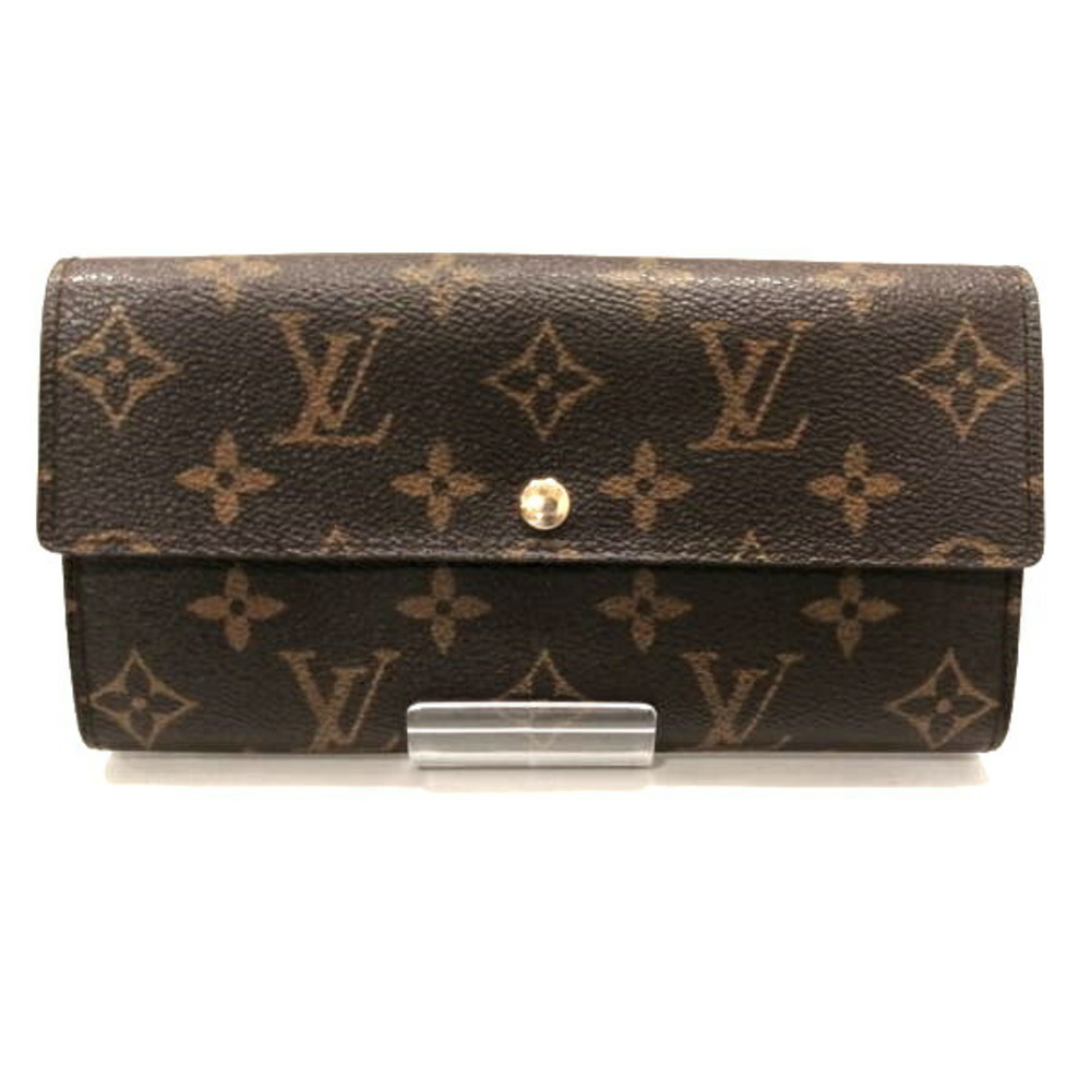 Louis Vuitton Monogram Portefeuille Sarah M61734 Wallet Long