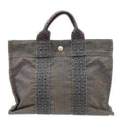 HERM Hermes Yale Line PM Tote Bag Handbag Charcoal Gray