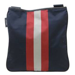 BALLY Barry shoulder bag nylon navy red