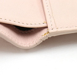Bottega Veneta Trifold Wallet Intrecciato 533451 Baby Pink Leather Ladies Fold BOTTEGA VENETA