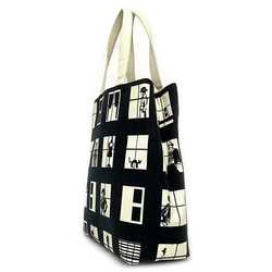 Chanel Black Canvas Raw Edge Tote Bag – Ladybag International