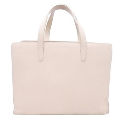 Loewe LOEWE handbag logo off-white leather tote bag ladies