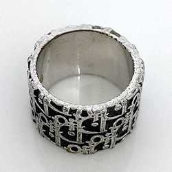 Christian Dior Ring Silver Black White Trotter No. 9 Ladies