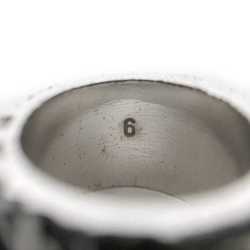 Christian Dior Ring Silver Black White Trotter No. 9 Ladies