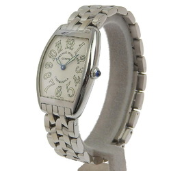 Franck Muller Casablanca 1752QZ Stainless Steel Quartz Analog Display Ladies White Dial Watch