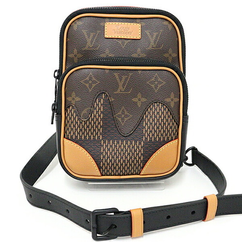 Louis Vuitton e Sling Bag One Size Brown Canvas for sale