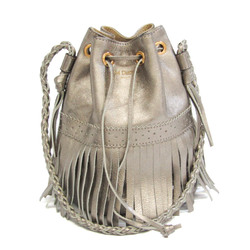J&M Davidson Carnival Women's Leather Tote Bag Metallic Gold