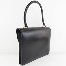 Hermes Vasco Boxcalf Black 〇O Women's Handbag