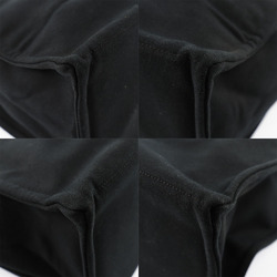 Hermes Sack Four Toe GM Cotton Canvas Black Unisex Tote Bag