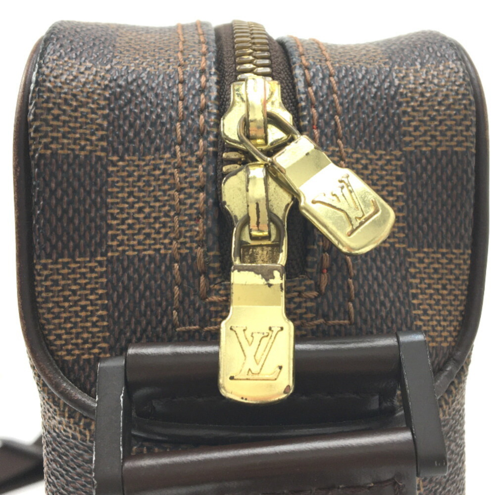 Louis Vuitton Damier Olaf PM N41442 men's women's shoulder bag Gold Hardware