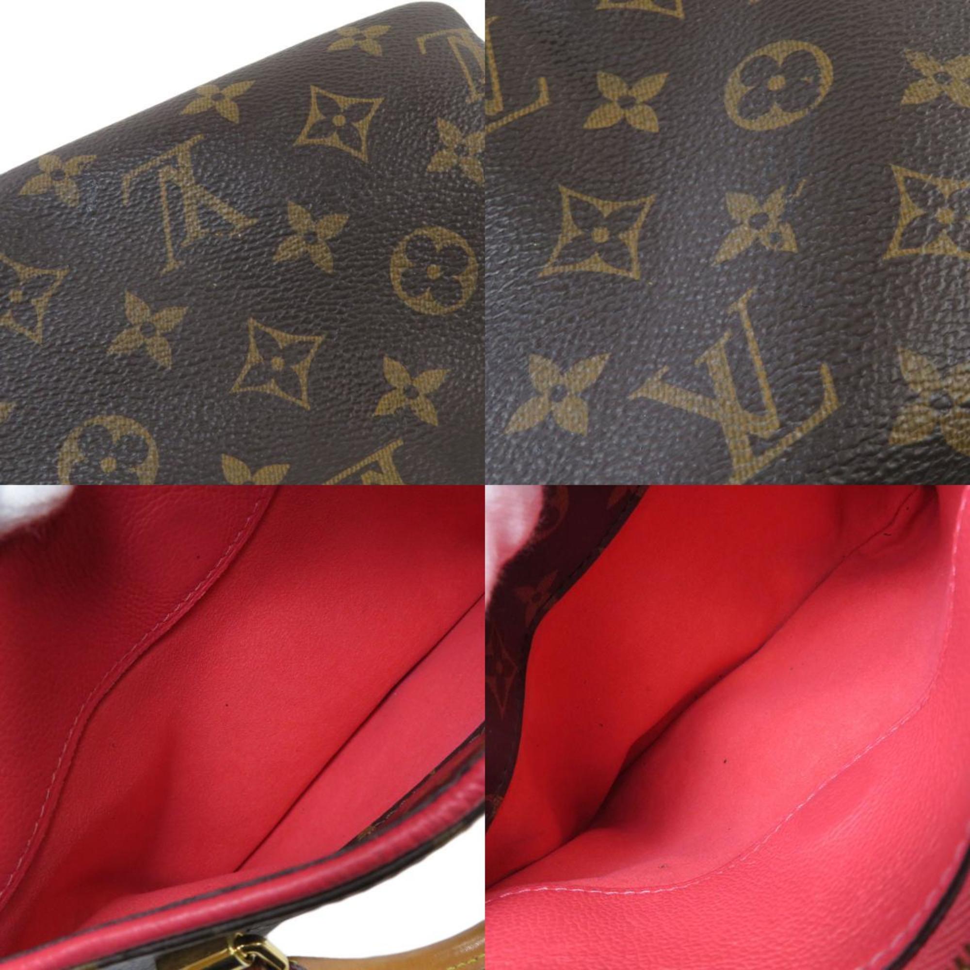 Louis Vuitton M41734 Pallas BB Monogram Handbag Canvas Ladies