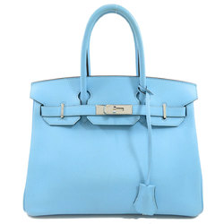 Hermes Birkin 30 Celeste Handbag Epson Ladies