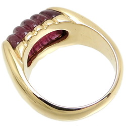 Bvlgari 750YG Tronchet Ladies Ring 750 Yellow Gold No. 12